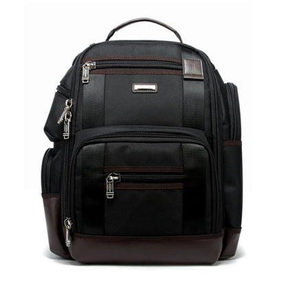 Bopai 11-85301 15.6 inch Large Capacity Multi-layer Zipper Bag Design Breathable Laptop Backpack, Size: 35 x 20 x 43cm, 11-85301