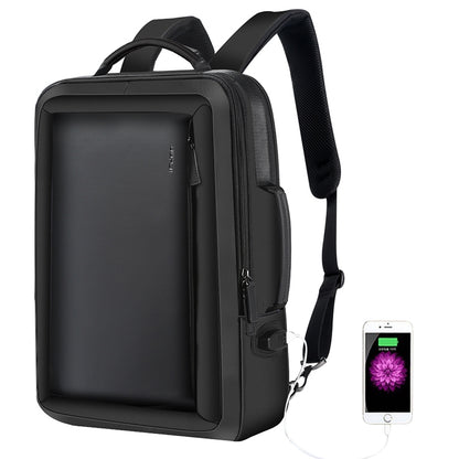 Bopai 751-006551 Large Capacity Business Casual Breathable Laptop Backpack with External USB Interface, Size: 30 x 12 x 44cm, 751-006551