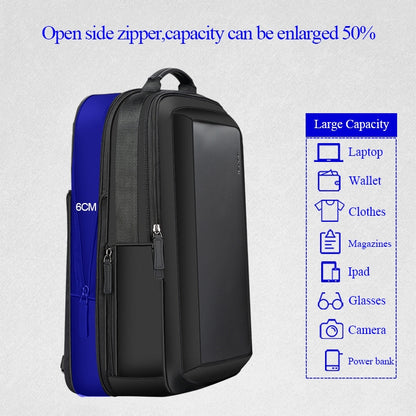 Bopai 751-006551 Large Capacity Business Casual Breathable Laptop Backpack with External USB Interface, Size: 30 x 12 x 44cm, 751-006551
