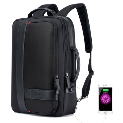 Bopai 751-006561 Large Capacity Business Casual Breathable Laptop Backpack with External USB Interface, Size: 29 x 16 x 44cm, 751-006561