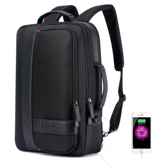 Bopai 751-006561 Large Capacity Business Casual Breathable Laptop Backpack with External USB Interface, Size: 29 x 16 x 44cm, 751-006561