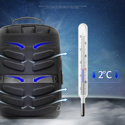 Bopai 751-006561 Large Capacity Business Casual Breathable Laptop Backpack with External USB Interface, Size: 29 x 16 x 44cm, 751-006561