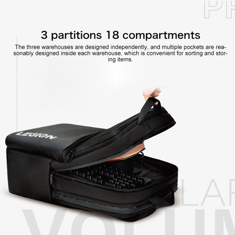 Lenovo LEGION P1 Multi-function Backpack Shoulders Bag for 15.6 inch Laptop / Y7000 / Y7000P, P1 for 15.6 inch Laptop