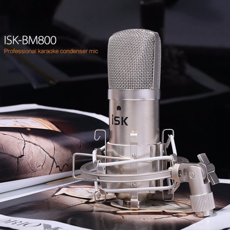 ISK BM-800 Sound Recording Microphone Condenser Mic for Studio and Broadcasting, BM-800