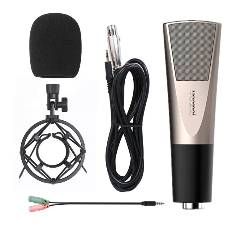 Yanmai Q6 Professional Game Condenser Sound Recording Microphone, Compatible with PC and Mac for  Live Broadcast Show, KTV, etc.