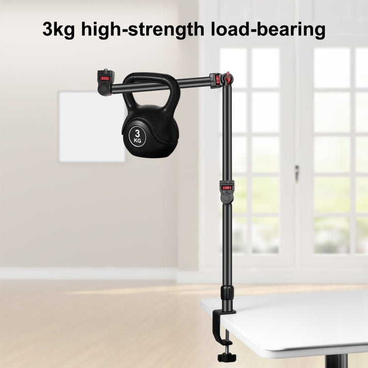 PULUZ Overhead Camera Mount C-Clamp Desk Stand Live Holder