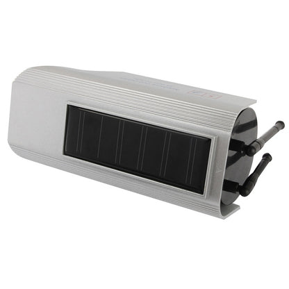 Solar Powered Realistic Looking Dummy Camera with Flashing Red LED Light, 2400