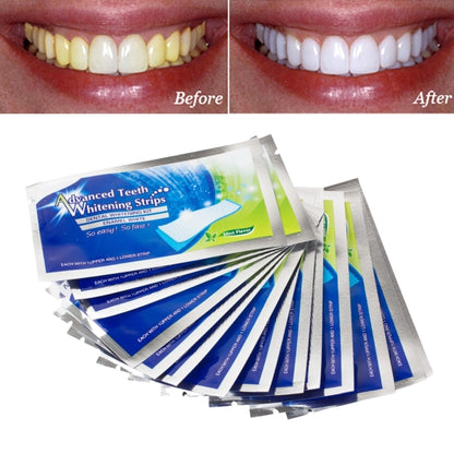 1 Box / 7pcs Advanced Effective Dental Whitening Kit Mint Flavor Teeth Whitening Strips