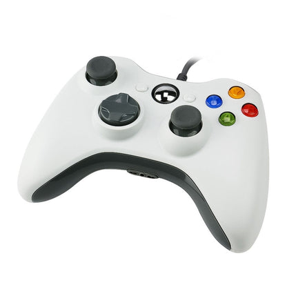 USB 2.0 Wired Controller Gamepad for XBOX360, Plug and Play, Cable Length: 2.5m, For XBOX360, For XBOX360 (Black)