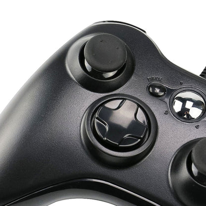 USB 2.0 Wired Controller Gamepad for XBOX360, Plug and Play, Cable Length: 2.5m, For XBOX360, For XBOX360 (Black)