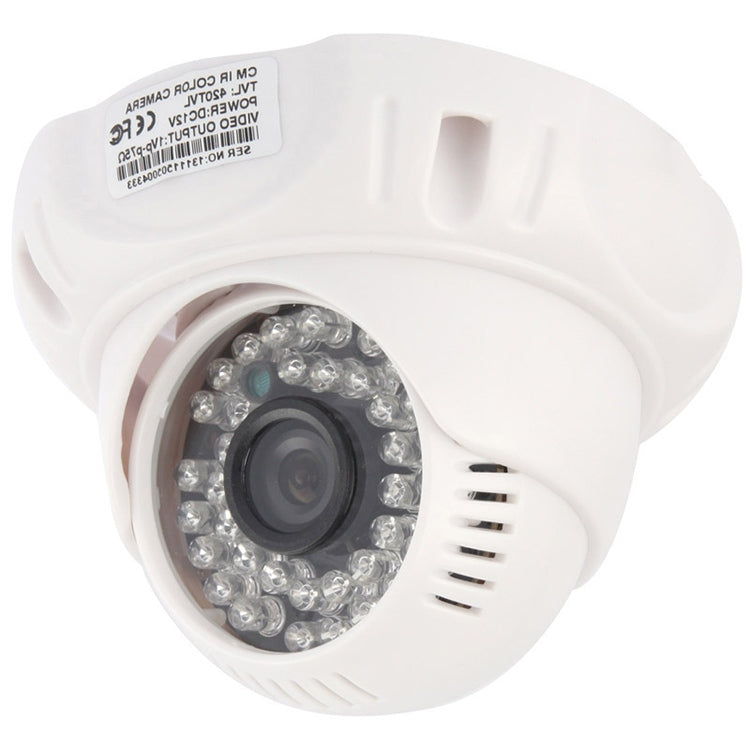 CMOS 420TVL 3.6mm Lens ABS Material Color Infrared Camera with 36 LED, IR Distance: 20m, 36 LED