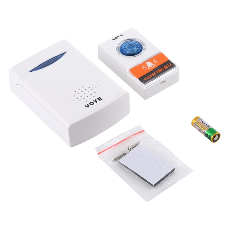 VOYE V006A Home Music Remote Control Wireless Doorbell with 38 Polyphony Sounds, V006A