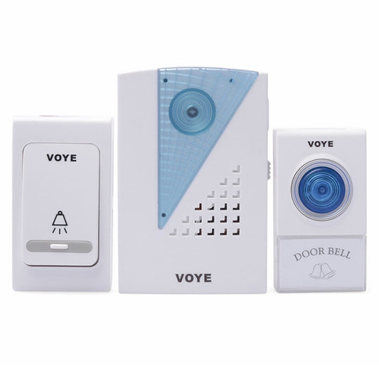 VOYE V001AB Wireless Doorbell with 2 Remote Control, V001AB