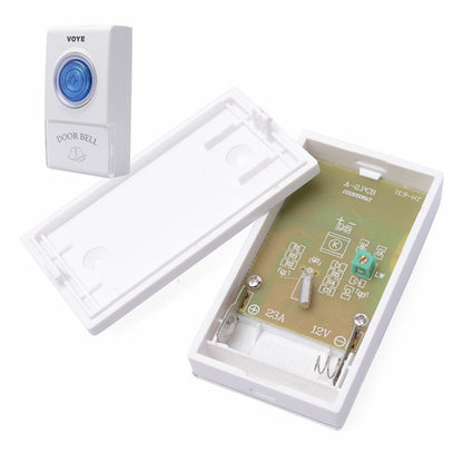 VOYE V001AB Wireless Doorbell with 2 Remote Control, V001AB