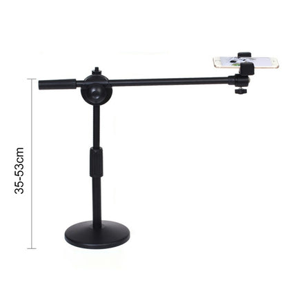 Live Broadcast Adjustable 360 Degrees Rotation Photography Mobile Phone High Angle Shot Overhead Bracket, KS-02