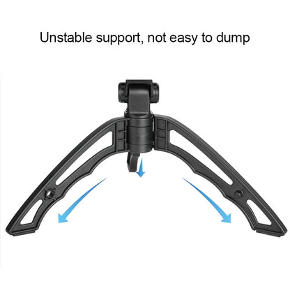 APEXEL Portable Handheld Lazy Live Broadcast Desktop Folding Universal Bluetooth Tripod Phone Holder with Flashlight