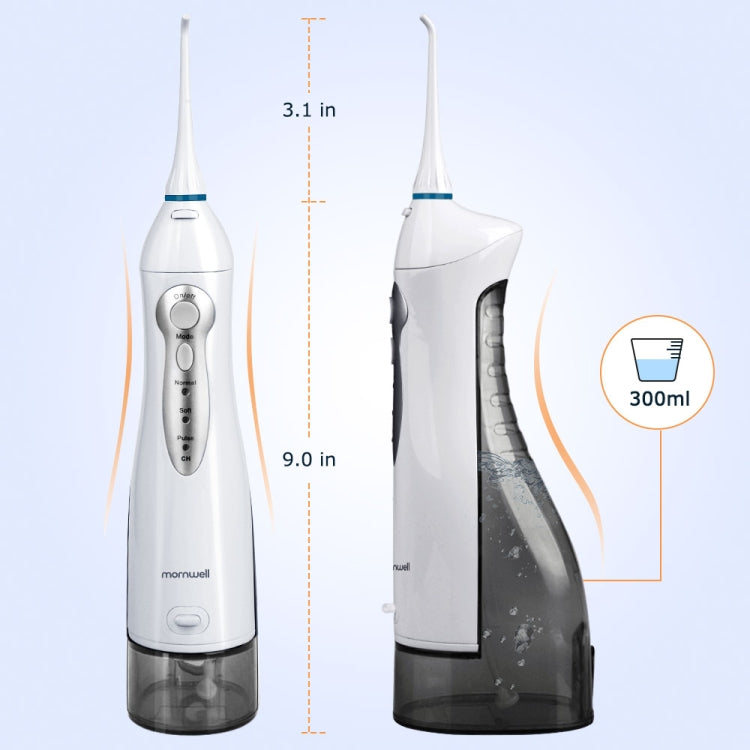 Mornwell D52 USB-Rechargeable water flosser  IPX7 Waterproof Oral Irrigator, D52