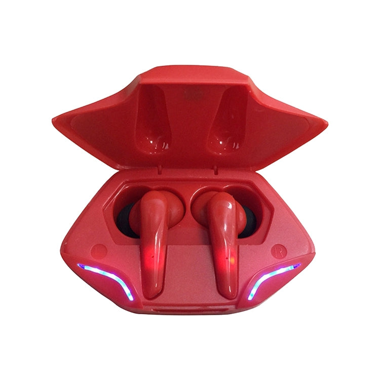 TWS-G11 Bluetooth 5.0 Low Latency TWS Stereo Gaming Earphone with Cool LED