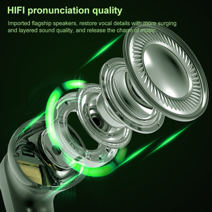 TWS-G11 Bluetooth 5.0 Low Latency TWS Stereo Gaming Earphone with Cool LED