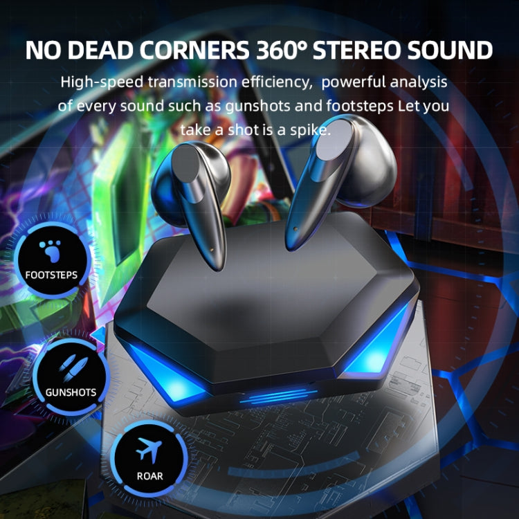 G20 TWS 5.2 Binaural True Stereo Touch Gaming Bluetooth Earphone