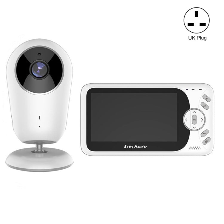 VB608 4.3 inch Wireless Video Baby Monitor IR LED Night Vision Intercom Surveillance Camera, VB608