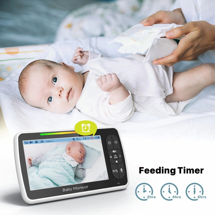 SM650 Wireless Video Baby Camera Intercom Night Vision Temperature Monitoring Cam, SM650