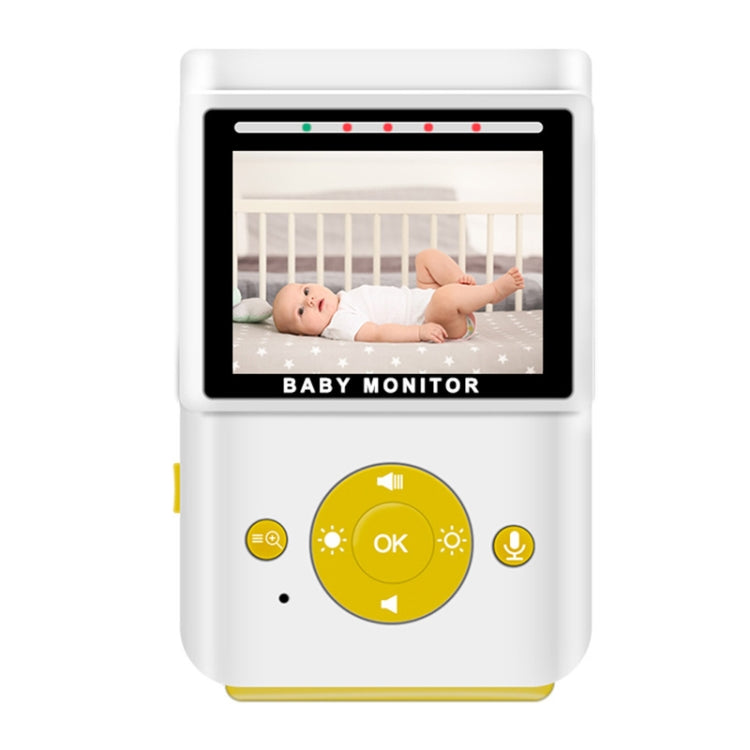 855P 2.4 inch Home Wireless Yellow Baby Monitor with Baby Surveillance Camera, 855P