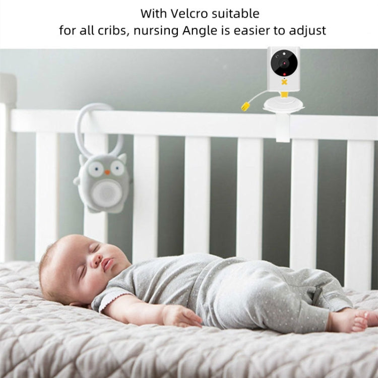 855P 2.4 inch Home Wireless Yellow Baby Monitor with Baby Surveillance Camera, 855P