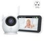 ABM100 4.3 inch Wireless Video Color Night Vision Baby Monitor 360-Degree Security Camera, ABM100