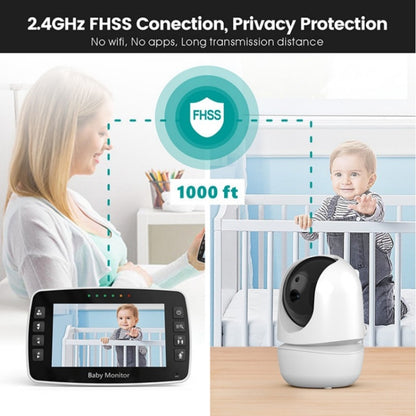 SM43A 4.3inch Color Display Night Vision Smart Zoom Baby Monitor Camera, M43A, SM43A