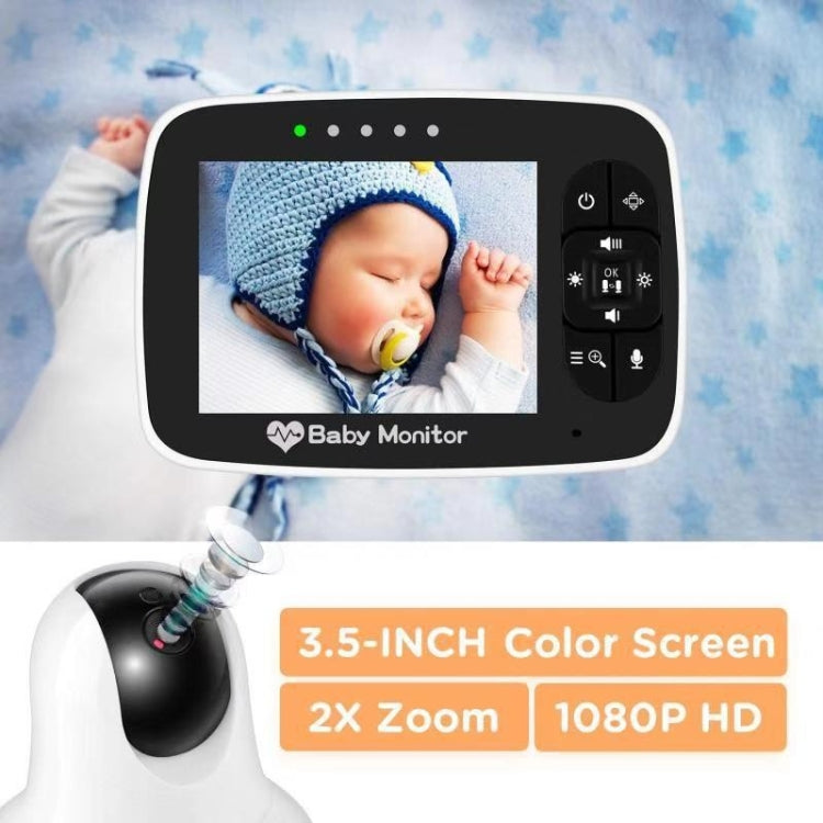 SM935 3.5 inch LCD Screen Wireless Video Baby Monitor Night Vision Two-Way Audio IP Camera, SM935