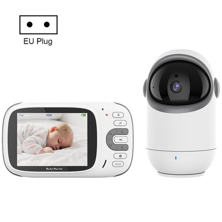 VB802 3.2 inch Baby Monitor Wireless Digital Video Rotating Camera, VB802