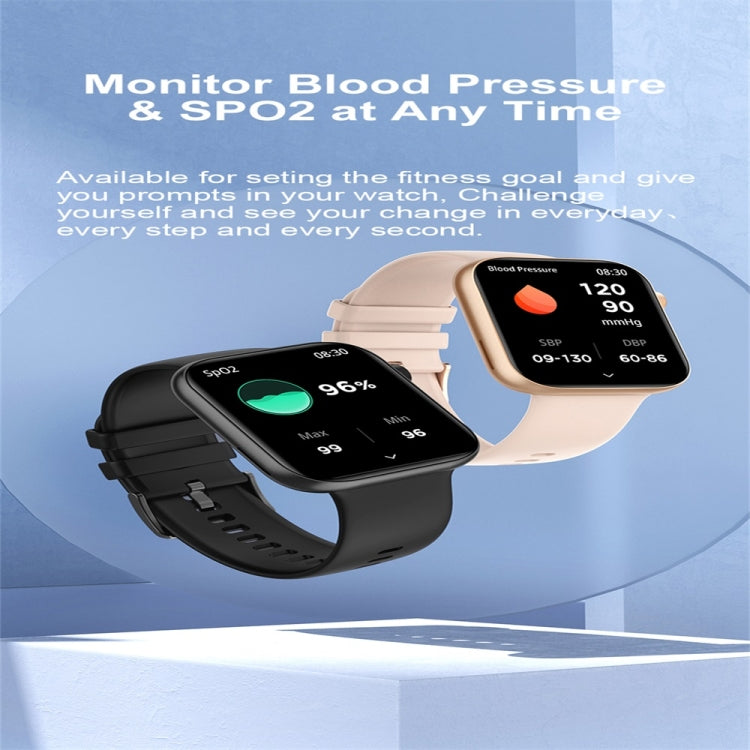P59 2.01 inch Color Screen Smart Watch,Support Heart Rate Monitoring / Blood Pressure Monitoring / Blood Oxygen Monitoring