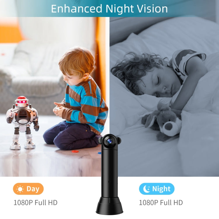 V10 HD Infrared Home Night Vision Mini Camera Remote Control Family Security Camera, V10