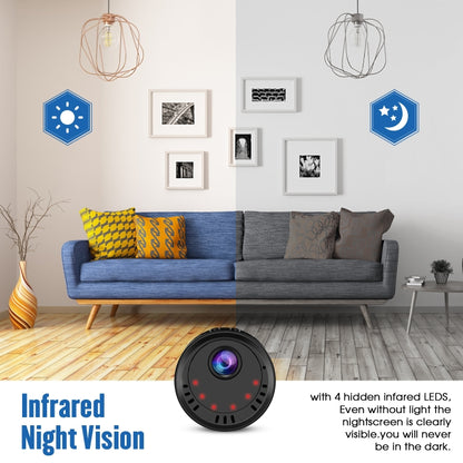 L28 4K HD  Mini Camera Wifi Wide Angle 140 Loop Recording Night Vision Camera, L28