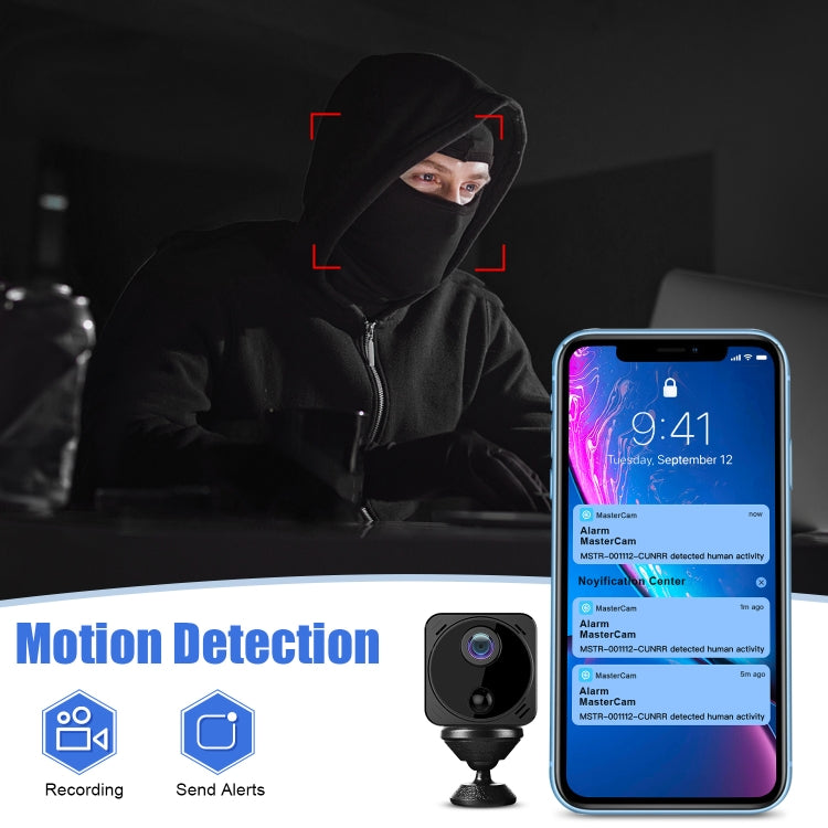 R8 Mini Webcam HD Night Vision Camera Cell Phone Remote Monitor Security Camera, R8
