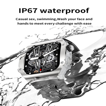 AK55 1.91 inch IP67 Waterproof Color Screen Smart Watch,Support Heart Rate / Blood Pressure / Blood Oxygen Monitoring