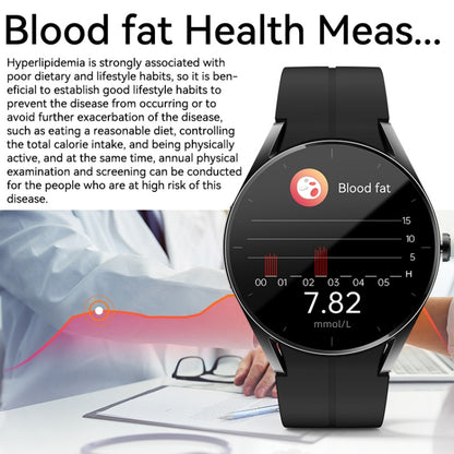 KS05 1.32 inch IP67 Waterproof Color Screen Smart Watch,Support Blood Oxygen / Blood Glucose / Blood Lipid Monitoring