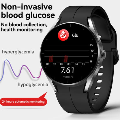 KS05 1.32 inch IP67 Waterproof Color Screen Smart Watch,Support Blood Oxygen / Blood Glucose / Blood Lipid Monitoring