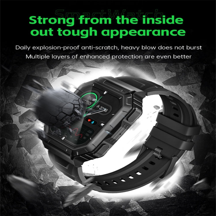 WS-5 1.86 inch Color Screen Smart Watch,Support Heart Rate / Blood Pressure / Blood Oxygen / Blood Sugar Monitoring