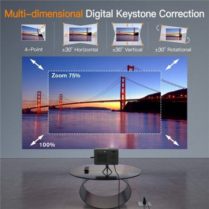 Y7 Portable HD Projector Media Player, US Plug, EU Plug, UK Plug, AU Plug