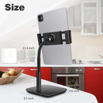 NS-06A 360 Degree Rotating Heavy Duty Base Adjustable Desktop Tablet Holder, NS-06A