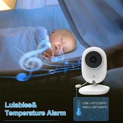 Temperature Detection 2 Way Voice Baby Security Video Camera 2.8-inch LCD Baby Monitor, 218