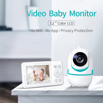 D031 2 Way Voice Built-in Lullabies Home Baby Security Camera 3.2-inch LCD Baby Monitor, D031