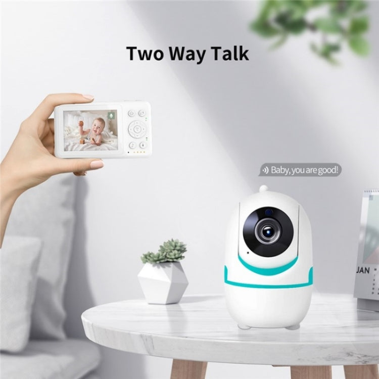 D031 2 Way Voice Built-in Lullabies Home Baby Security Camera 3.2-inch LCD Baby Monitor, D031