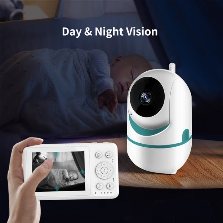 D031 2 Way Voice Built-in Lullabies Home Baby Security Camera 3.2-inch LCD Baby Monitor, D031