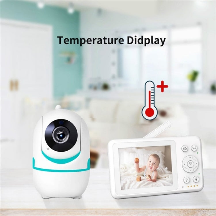 D031 2 Way Voice Built-in Lullabies Home Baby Security Camera 3.2-inch LCD Baby Monitor, D031