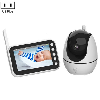 ABM200 Support Two-Way Voice Temperature Display 4.5-inch Video Baby Monitor Music Player, ABM200