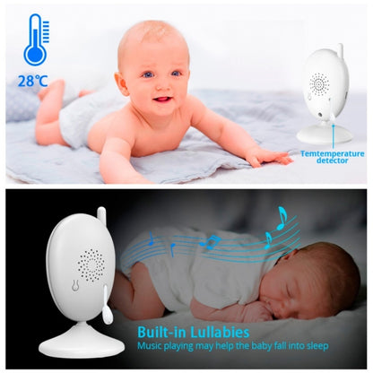 R306 Room Temperature Monitor Intercom Camera 2.0-inch Night Vision Wireless Baby Monitor, R306