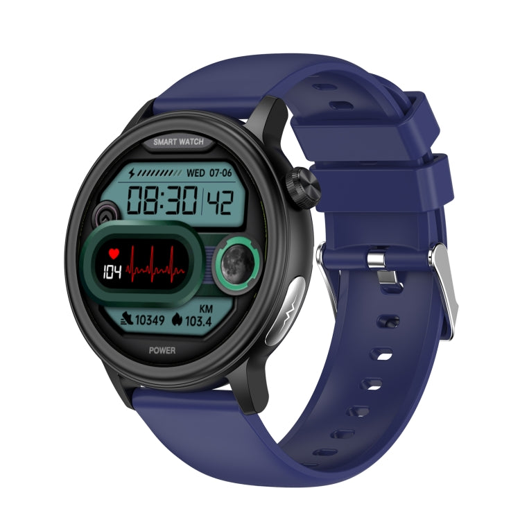 ET470 1.39 inch Color Screen Smart Watch Silicone Strap, Support Bluetooth Call / ECG